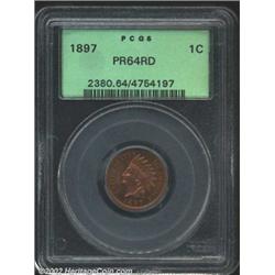 1897 1C PR64 Red PCGS.