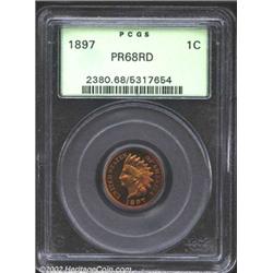 1897 1C PR68 Red PCGS.