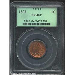 1898 1C PR64 Red PCGS.