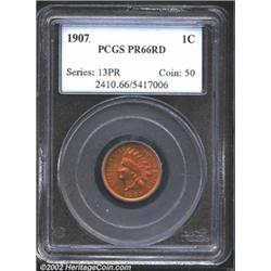 1907 1C PR66 Red PCGS.
