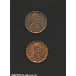 1909 VDB 1C MS63 Red and Brown, PVC Uncertified, sharply detailed with some mottled haziness over or