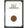 Image 1 : 1909-S VDB 1C MS64 Red and Brown NGC.