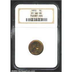 1910 1C PR66 Red and Brown NGC.