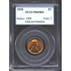 1910 1C PR65 Red PCGS.