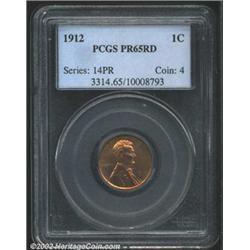 1912 1C PR65 Red PCGS.