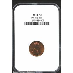 1913 1C PR66 Red and Brown NGC.