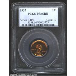 1937 1C PR66 Red PCGS.