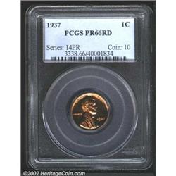 1937 1C PR66 Red PCGS.