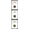 1864 2C Large Motto MS61 Brown NGC, a bold striking with rich chocolate-brown color; 1868 MS62 Brown