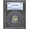 Image 1 : 1865 3CN MS64 PCGS.