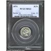 Image 1 : 1874 3CN MS63 PCGS.