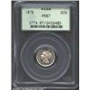 Image 1 : 1878 3CN PR67 PCGS.