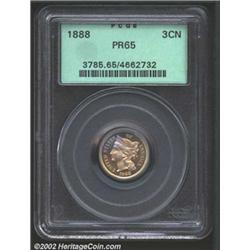 1888 3CN PR65 PCGS.