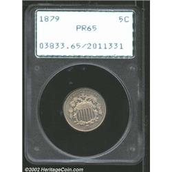 1879/8 5C PR65 PCGS.