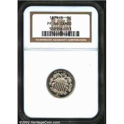 1879/8 5C PR66 Cameo NGC.