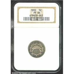 1882 5C PR66 NGC.