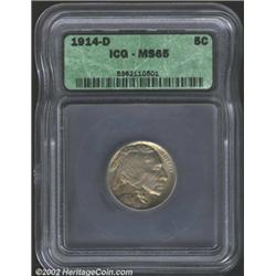 1914-D 5C MS65 ICG.
