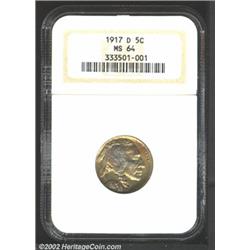 1917-D 5C MS64 NGC.