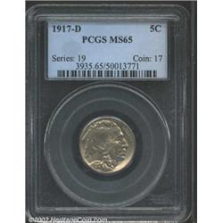 1917-D 5C MS65 PCGS.