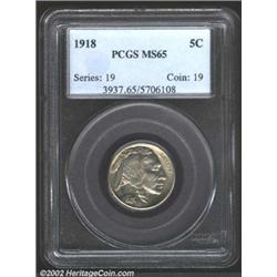 1918 5C MS65 PCGS.