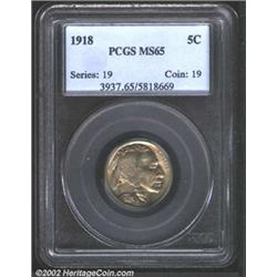1918 5C MS65 PCGS.
