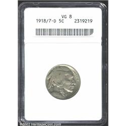 1918/7-D 5C VG8 ANACS.