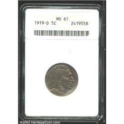 1919-D 5C MS61 ANACS.