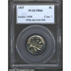 1937 5C PR66 PCGS.