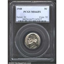 1948 5C MS66 Full Steps PCGS.