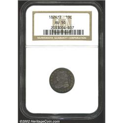 1824/2 10C AU50 NGC.