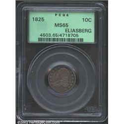 1825 10C MS65 PCGS.