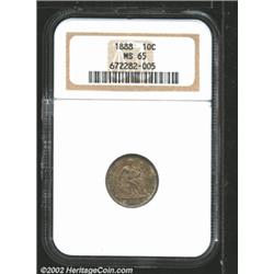 1888 10C MS65 NGC.