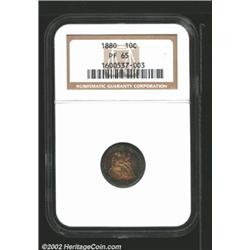 1880 10C PR65 NGC.