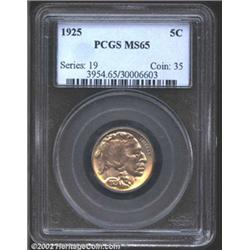 1925 5C MS65 PCGS.