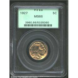 1927 5C MS66 PCGS.