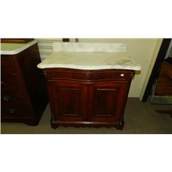nice 1800's  marble top commode SSR