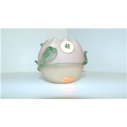 nice small Daum? Nancy (unsigned) art glass , cond VG 3"