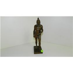 After Dallin, a patinated bronze 'Massasoit'