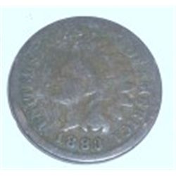 1883 IDIAN HEAD PENNY *KEY DATE* RED BOOK VALUE IS $5.00 *NICE EARLY GOOD GRADE*!!