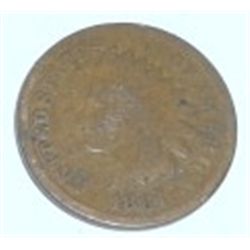 1881 IDIAN HEAD PENNY *KEY DATE* RED BOOK VALUE IS $5.00 *NICE EARLY GOOD GRADE*!!