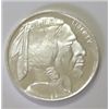 Image 1 : SILVER BUFFALO/INDIAN HEAD 1oz .999 FINE SILVER *MS HIGH GRADE*!!