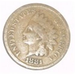 1881 INDIAN HEAD PENNY RED BOOK VALUE IS $6.00+ *NICE EARLY GOOD GRADE*!!