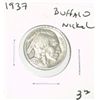 Image 1 : 1937 BUFFALO NICKEL RED BOOK VALUE IS $3.00+ *NIVE EARLY VERY FINE GRADE*!!