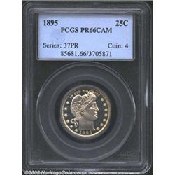 1895 25C PR66 Cameo PCGS.