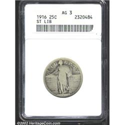 1916 25C AG3 ANACS.