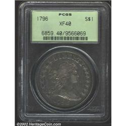 1796 S$1 Large Date, Small Letters XF40 PCGS.