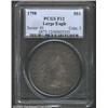 1798 S$1 Large Eagle Fine 12 PCGS.