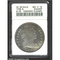 1798 S$1 Large Eagle--Corroded, Cleaned--ANACS.