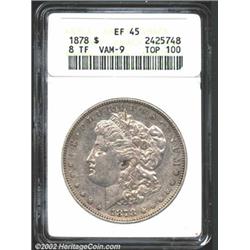 1878 8TF S$1 XF45 ANACS.