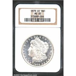 1878-CC S$1 MS65 NGC.